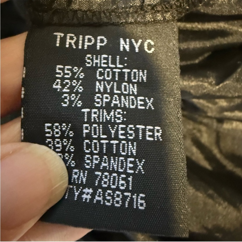 Vintage TRIPP NYC Daang Goodman Structured Corset Tutu Dress in Black size Small - Picture 13 of 13